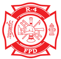 R-4 Fire Protection District Logo